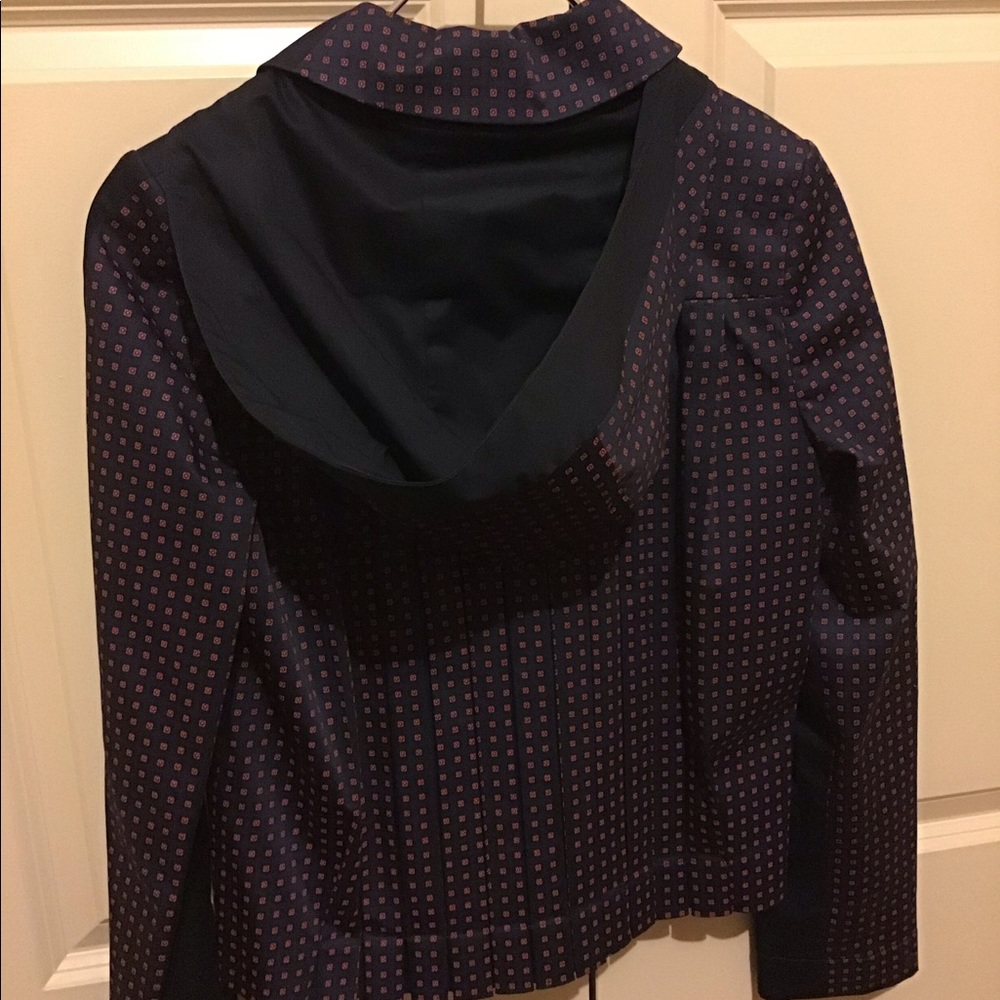 Tory Burch back pleated adorable jacket